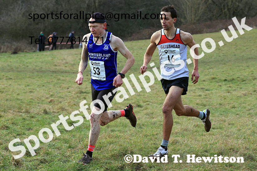 Mens 35s to 64s and, 2025 NEMAA Cross Country Champs., Acklam, Middlesbrough. Photo: David T. Hewitson/Sports for All Pics